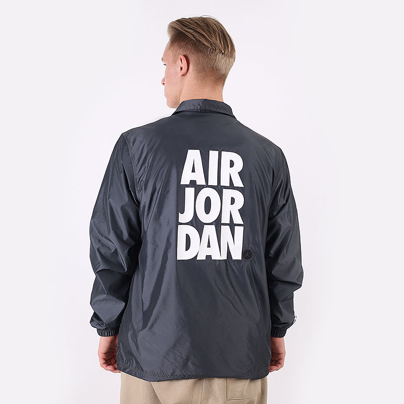 мужская серая куртка Jordan Jumpman Classics Jacket CZ4824-084 - цена, описание, фото 8